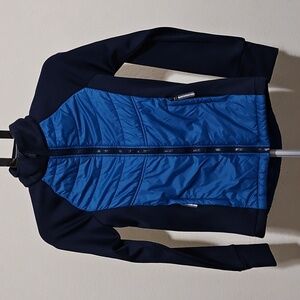 Boy Blue and Black Zip-Up Jacket